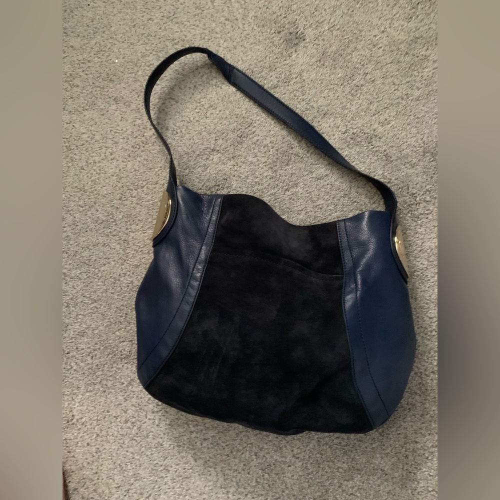 B Mackowsky Leather and Suede Pocketbook